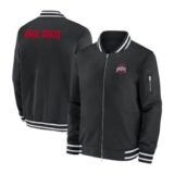 Ryan Day Ohio State Buckeyes Black Bomber Jacket 510x680